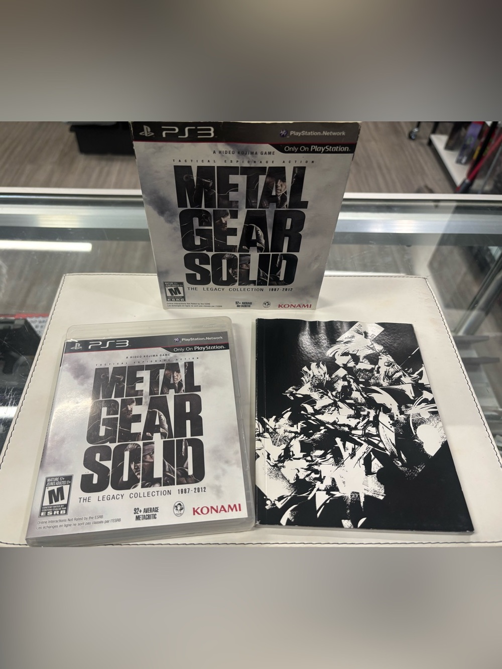 Metal Gear Solid Legacy Collection PS3 Complete CIB Big Box Konami Hideo Kojima